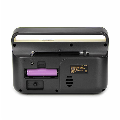 Rádio prenosné SETTY MD-500BT s hodinami RETRO (RA3)