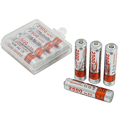 Batéria STAR POWER RC03 2500mAh Ni-Mh 4box