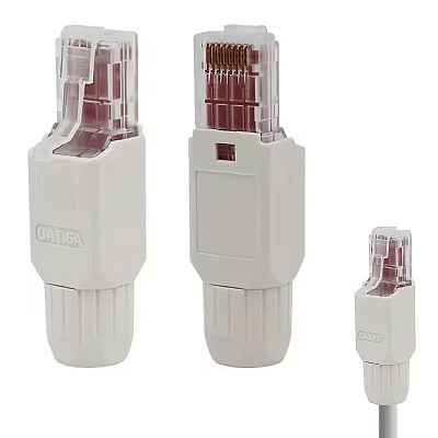 Konektor telefonní 8P/8C CAT.6 RJ45 bez krimpování