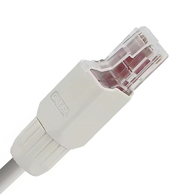 Konektor telefónny 8P/8C CAT.6 RJ45 bez krimpovania