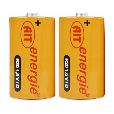 Baterie AIT R20/D Silver