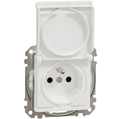 Jednozásuvka SCHNEIDER SEDNA SDD211014 biela IP44