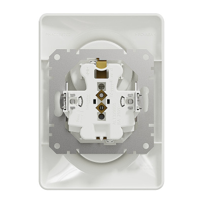 Dvojzásuvka SCHNEIDER SEDNA SDD311211C biela