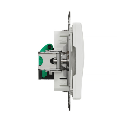 Dátová zásuvka 1xRJ45 Cat.5E UTP SCHNEIDER SEDNA SDD111451 biela