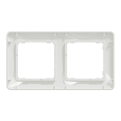 Dvojrámček SCHNEIDER SEDNA SDD311802 biely