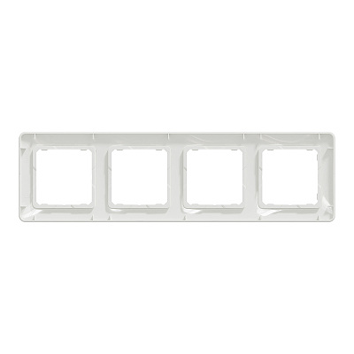 Štvorrámček SCHNEIDER SEDNA SDD311804 biely