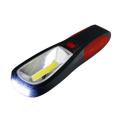 Lampa montážna LED 4xAAA 3W COB LED+4LED HOME WL07