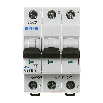 Jistič EATON PL6-B16/3 286589 6kA