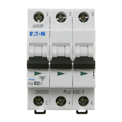 Jistič EATON PL6-B32/3 286592 6kA
