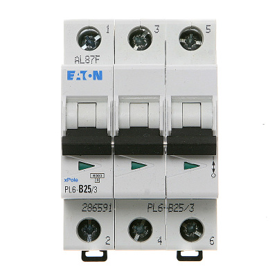 Istič EATON PL6-B25/3 286591 6kA