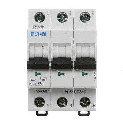 Jistič EATON PL6-C32/3 286604 6kA