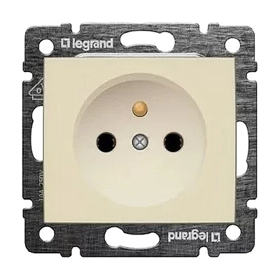 Jednozásuvka LEGRAND VALENA 774398 béžová