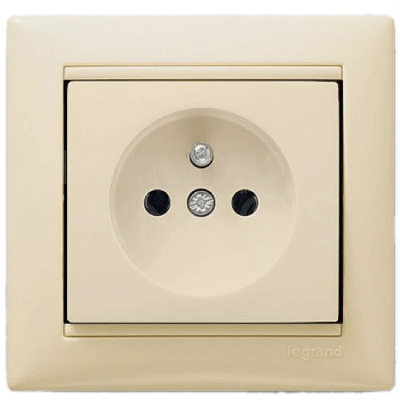 Jednozásuvka LEGRAND VALENA 774398 béžová