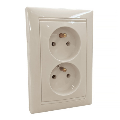 Dvojzásuvka LEGRAND VALENA 774392 béžová 774392