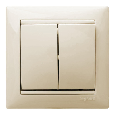 Vypínač lustrový č.5 LEGRAND VALENA 774305 béžový