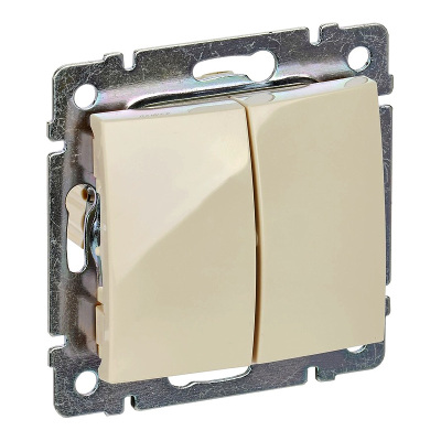 Vypínač č.5B (6+6) LEGRAND VALENA 774308 béžový